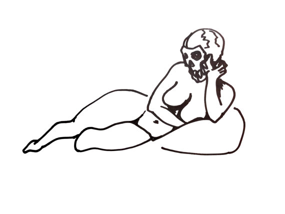 Skull Femmes, Charming Pose