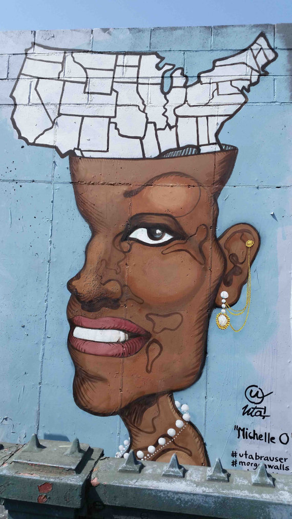 Michelle O. Mural Print